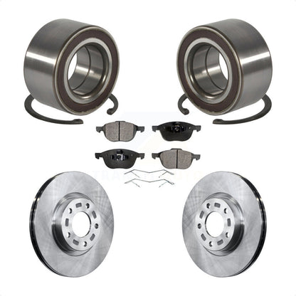 Kit de rotors et plaquettes de frein à disque, roulement de roue avant, pour Mazda 3 5 Sport