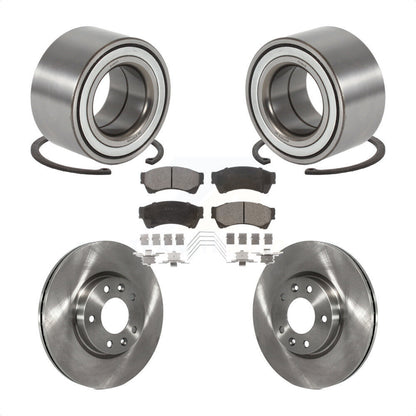 Kit de rotors et plaquettes de frein à disque de roulement de roue avant pour Mazda 6 3,7 L de 2009 à 2013