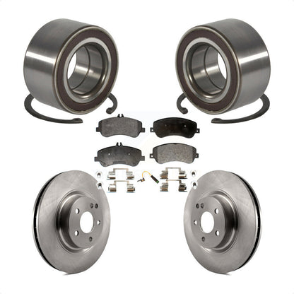 Kit de Rotor et de plaquettes de frein à disque, roulement de roue avant, pour Mercedes-Benz GLK350 GLK25