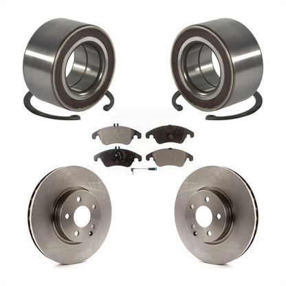 Kit de Rotor et plaquettes de frein de roulement de roue avant, pour Mercedes-Benz C300 E350 C350 E40