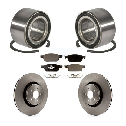 Kit de rotors et plaquettes de frein à disque, roulement de roue avant, pour Ford Focus Lincoln MKC