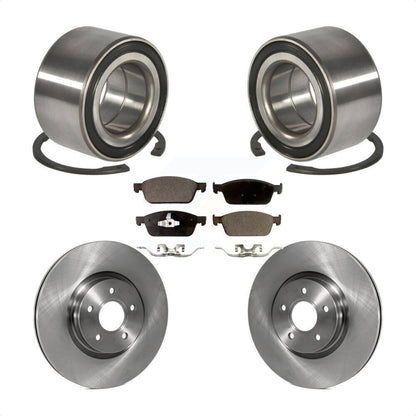 Kit de plaquettes de Rotor de frein, roulement de roue avant, pour Ford Focus, diamètre 320mm