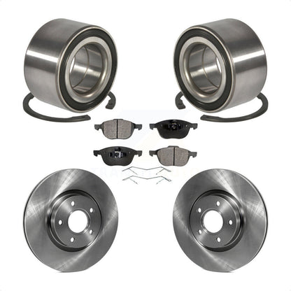 Kit de rotors et plaquettes de frein à disque de roulement de roue avant pour Ford Escape C-Max