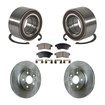 Kit de rotors et plaquettes de frein à disque de roulement de roue avant pour Chevrolet Sonic