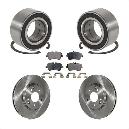 Kit de Rotor et plaquettes de frein de roulement de roue avant, pour Mercedes-Benz C280 C240 C320 C35