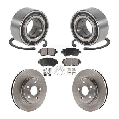Kit de rotors et plaquettes de frein à disque de roulement de roue avant pour Toyota Celica 1998