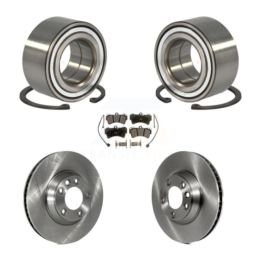 Kit de Rotor et de plaquettes de frein, roulement de roue avant, pour Audi Q7 Porsche Cayenne volkswagen