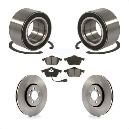 Kit de plaquettes de Rotor de frein, roulement de roue avant, pour Volkswagen Golf, diamètre extérieur 72mm