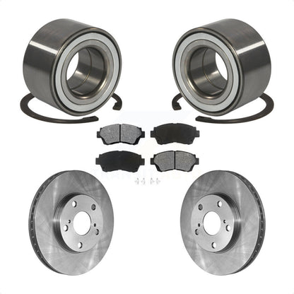 Kit de Rotor et de plaquettes de frein, roulement de roue avant, pour Toyota Camry Sienna Avalon Lexu
