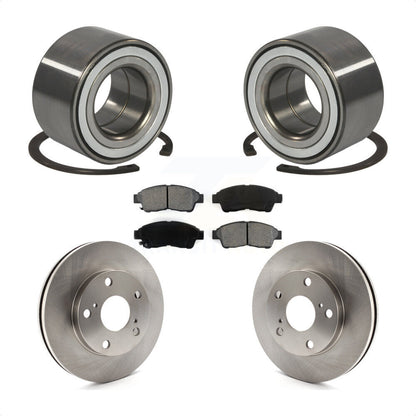 Kit de rotors et plaquettes de frein à disque, roulement de roue avant, pour Toyota Camry 2,2 l