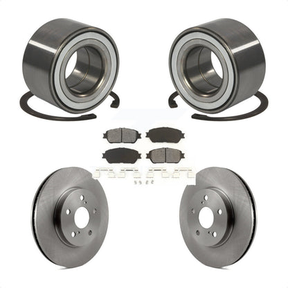 Kit de rotors et plaquettes de frein à disque de roulement de roue avant pour Lexus ES300 2002-2003