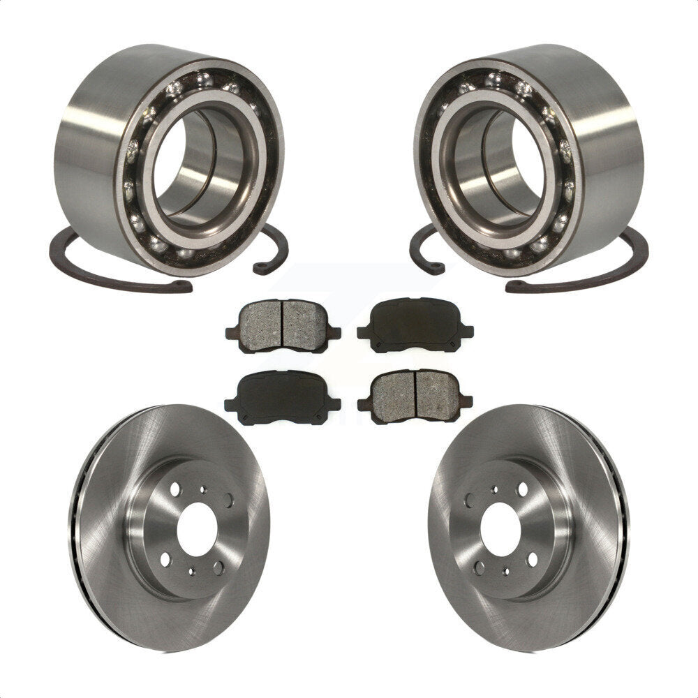 Kit de plaquettes de Rotor de frein à disque, roulement de roue avant, pour Toyota Corolla Chevrolet Priz