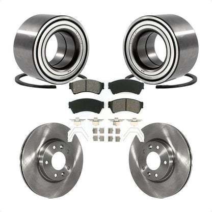 Kit de plaquettes de Rotor de frein à disque, roulement de roue avant, pour Ford Fusion Mazda 6 Lincoln MK