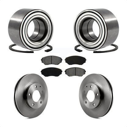 Kit de rotors et plaquettes de frein à disque de roulement de roue avant pour Mazda MPV 2000-2006