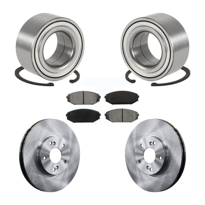 Kit de rotors et plaquettes de frein à disque de roulement de roue avant pour Acura MDX 2001-2002