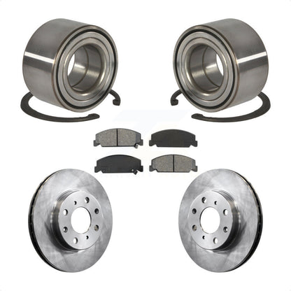 Kit de rotors et plaquettes de frein à disque de roulement de roue avant pour Honda Civic del Sol
