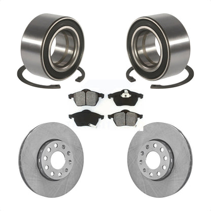 Kit de rotors et plaquettes de frein à disque, roulement de roue avant, pour Volkswagen Passat Audi A