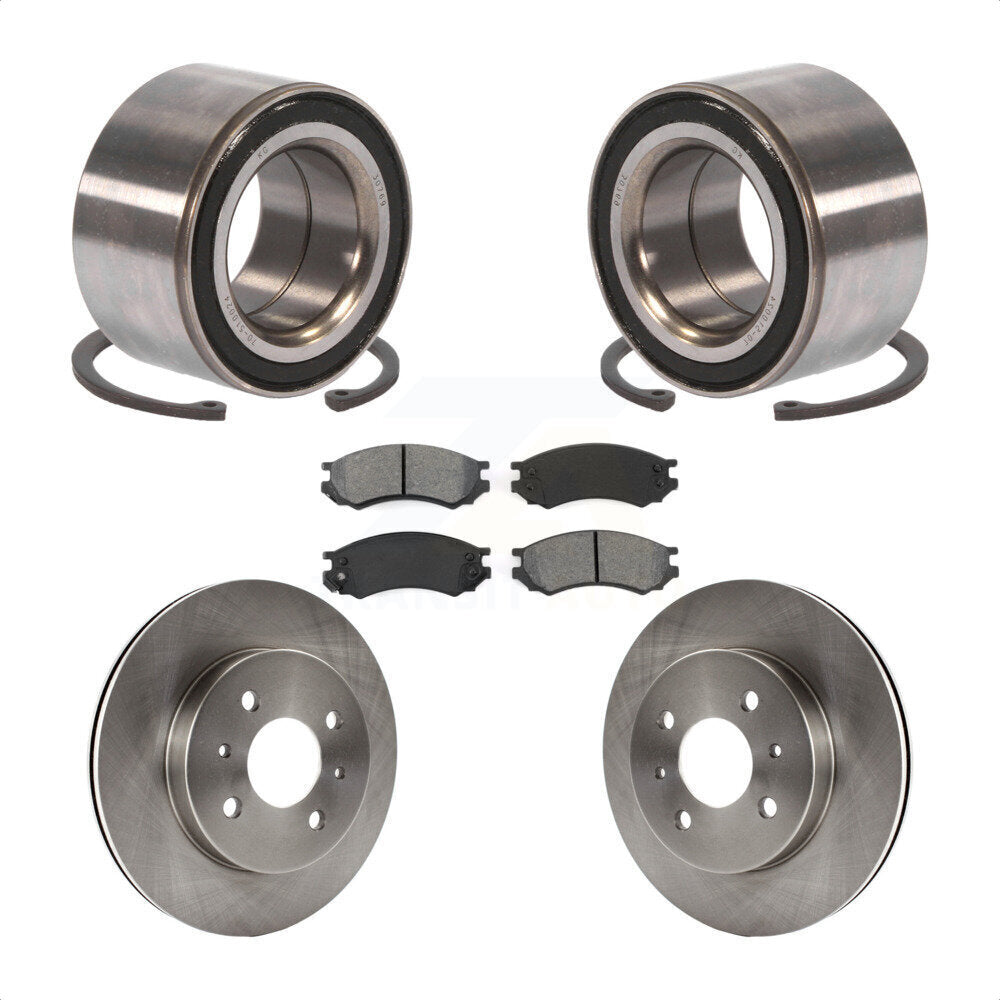 Kit de plaquettes de Rotor de frein, roulement de roue avant, pour Saturn SL1 SC1 SL2 SC2 SL SW2 SW1 S