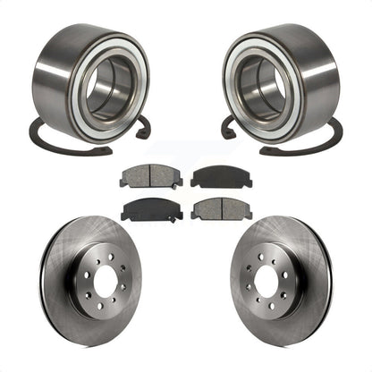 Kit de plaquettes de Rotor de frein, roulement de roue avant, pour Honda Civic LX 1997 avec 4 roues AB
