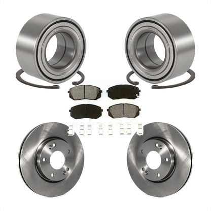 Kit de rotors et plaquettes de frein à disque de roulement de roue avant pour Kia Rondo 2010 – 2012