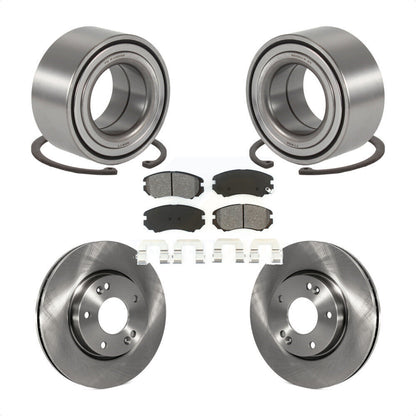 Kit de Rotor et de plaquettes de frein, roulement de roue avant, pour Hyundai Sonata Tucson Kia Sportag