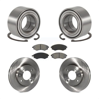 Kit de rotors et plaquettes de frein à disque, roulement de roue avant, pour Hyundai Sonata KBB-10258