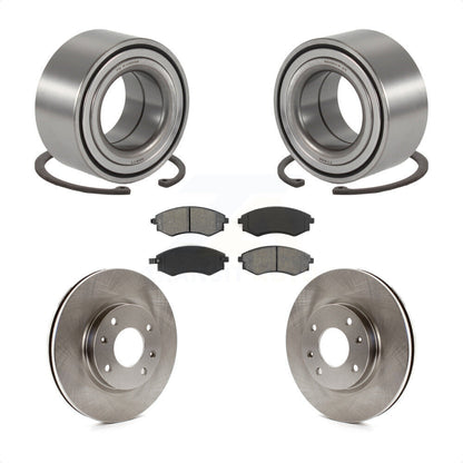 Kit de plaquettes de Rotor de frein à disque, roulement de roue avant, pour Hyundai Sonata 2004 à 09 03
