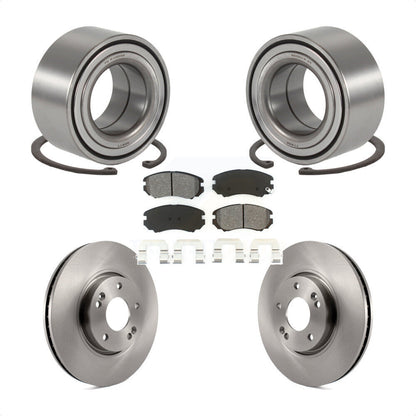 Kit de rotor et de plaquettes de frein à disque, roulement de roue avant, pour Hyundai Sonata 3.3 2006 – 2010
