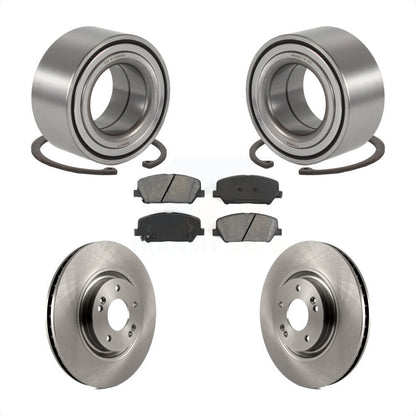 Kit de rotors et plaquettes de frein à disque de roulement de roue avant pour Kia Optima 2.0 2011 – 2015