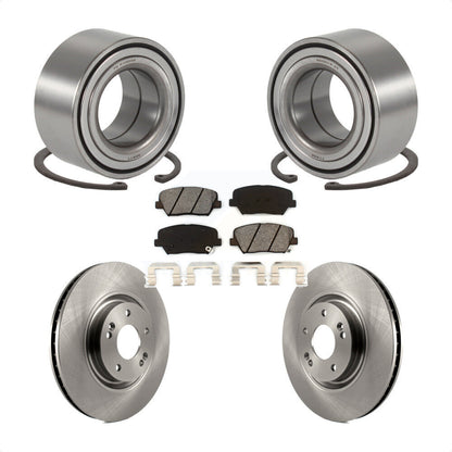 Kit de rotors et plaquettes de frein à disque de roulement de roue avant pour Hyundai Azera 2012 – 2017