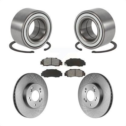 Kit de rotor et plaquettes de frein à disque, roulement de roue avant, pour Honda CR-V Prelud 1997 – 2001