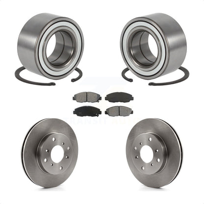 Kit de rotor et de plaquettes de frein, roulement de roue avant, pour Honda Accord Coupé 98-02 avec 2.3