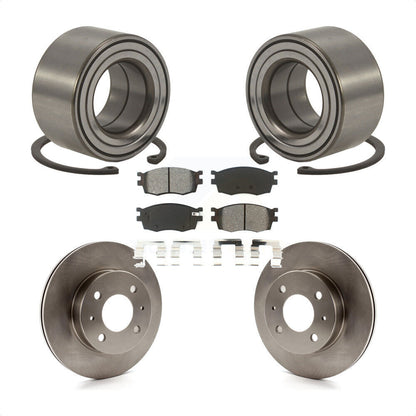 Kit de rotor et de plaquettes de frein à disque de roulement de roue avant pour Hyundai Accent Hatchbac 2006