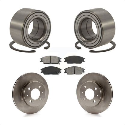 Kit de rotors et plaquettes de frein à disque de roulement de roue avant pour Hyundai Accent 2000-2005