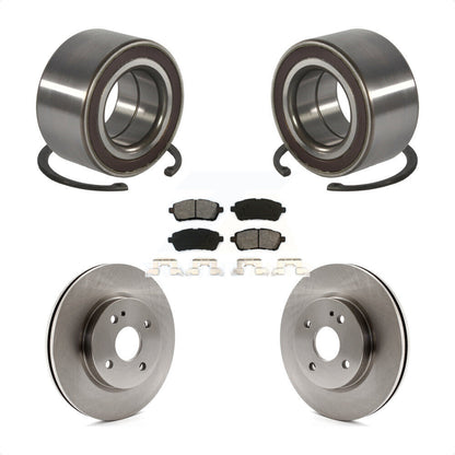 Kit de rotors et plaquettes de frein à disque de roulement de roue avant pour Mazda 2 2011-2014