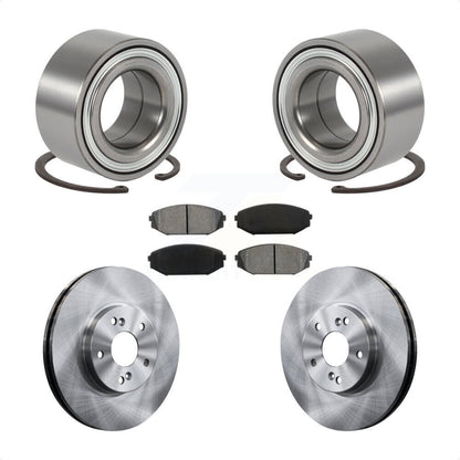 Kit de rotors et plaquettes de frein à disque de roulement de roue avant pour Honda Odyssey 1999-2004
