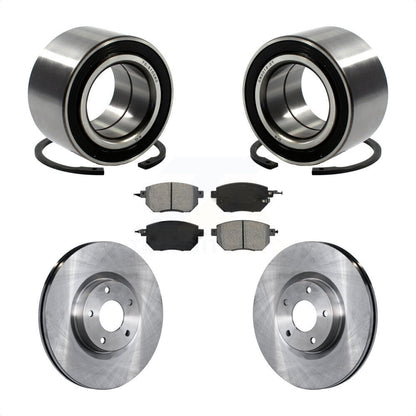 Kit de rotors et plaquettes de frein à disque de roulement de roue avant pour Nissan Altima Maxima