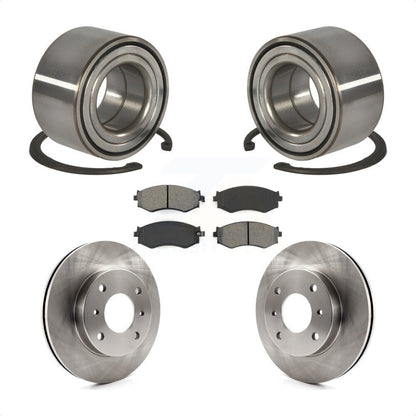 Kit de rotors et plaquettes de frein à disque, roulement de roue avant, pour Nissan Sentra 1,8 l