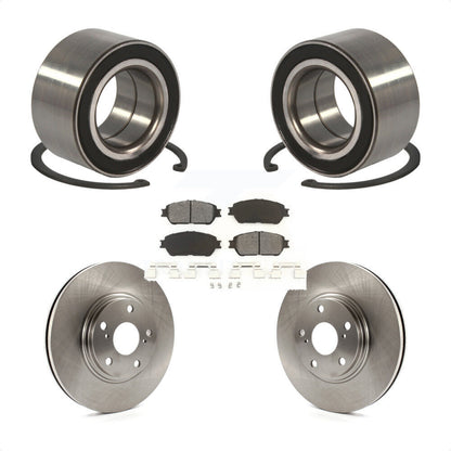 Kit de rotors et plaquettes de frein à disque de roulement de roue avant pour Lexus ES330 2004-2006