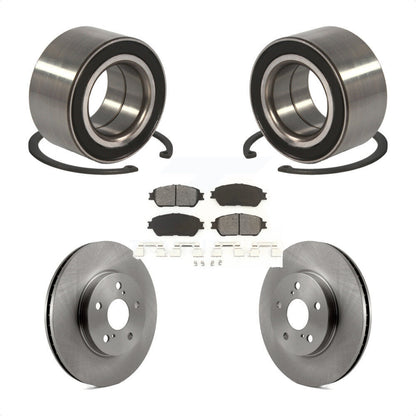 Kit de Rotor et plaquettes de frein de roulement de roue avant, pour Toyota Sienna Camry Solara Avalo