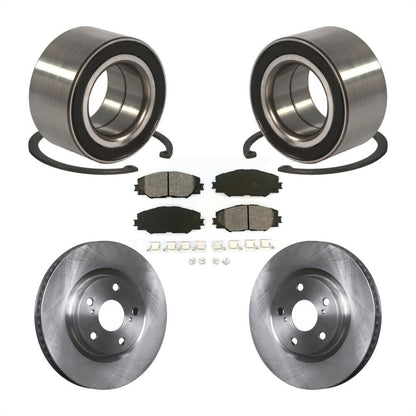 Kit de Rotor et plaquettes de frein à disque, roulement de roue avant, pour Toyota Matrix Pontiac Vib