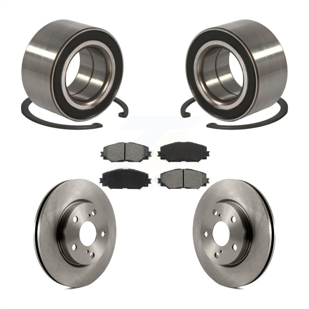 Kit de rotors et plaquettes de frein à disque de roulement de roue avant pour Lexus HS250h 2010