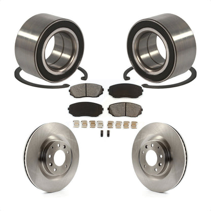 Kit de rotors et plaquettes de frein à disque de roulement de roue avant pour Mazda CX-9 2007 – 2015