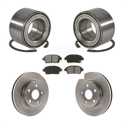 Kit de rotors et plaquettes de frein à disque de roulement de roue avant pour Toyota Celica GT 2000