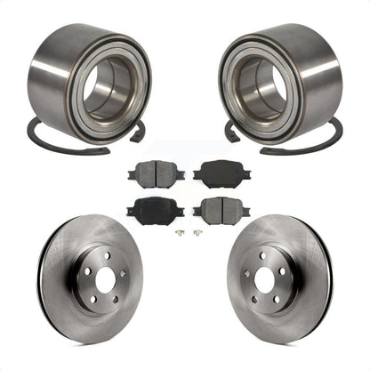 Kit de rotors et plaquettes de frein à disque, roulement de roue avant, pour Toyota Celica Scion tC