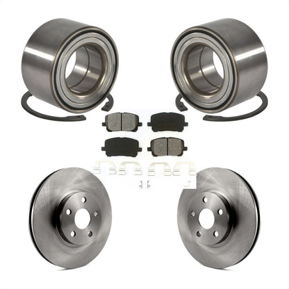 Kit de Rotor et de plaquettes de frein, roulement de roue avant, pour Toyota Corolla Matrix Pontiac Vib