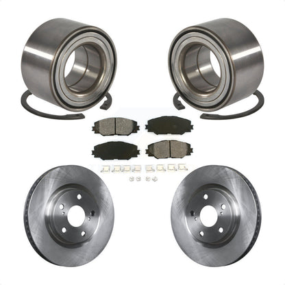 Kit de rotor et de plaquettes de frein à disque, roulement de roue avant, pour Toyota Corolla i 2017 – 2018