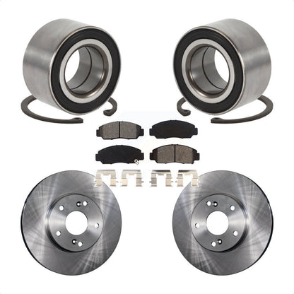 Kit de rotors et plaquettes de frein à disque, roulement de roue avant, pour Honda Accord Acura CSX