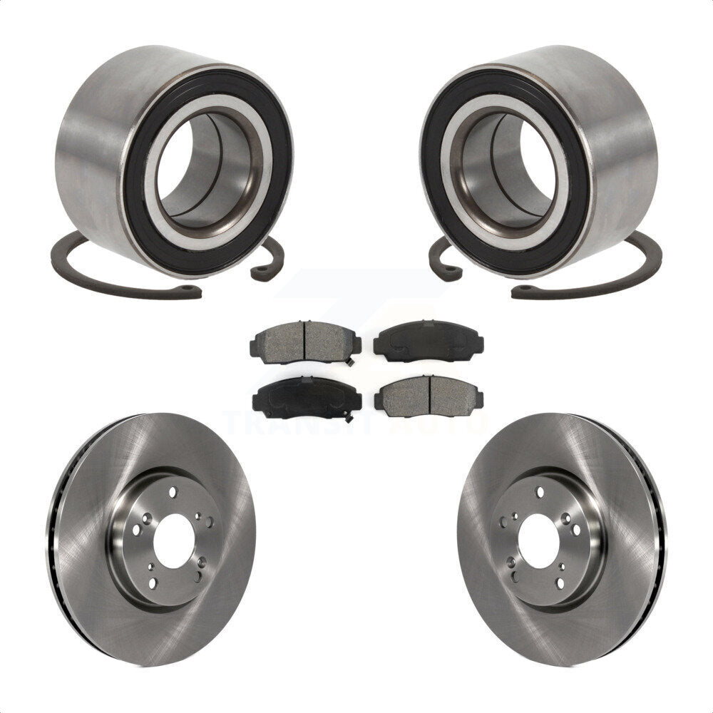 Kit de plaquettes de Rotor de frein à disque, roulement de roue avant, pour transmission automatique Acura TL