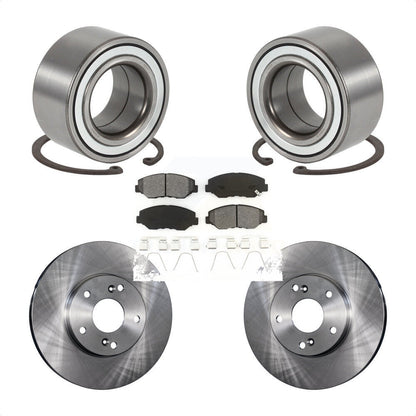 Kit de rotor et plaquettes de frein à disque, roulement de roue avant, pour Honda Element E 2003 – 2011